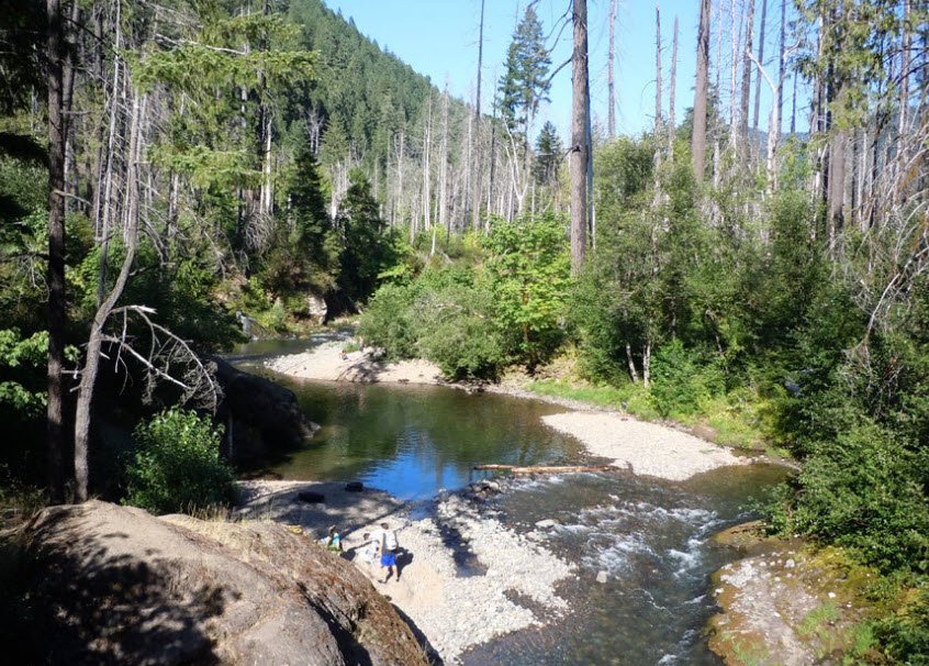 Fall Creek State Recreation Area, Oregon, USA